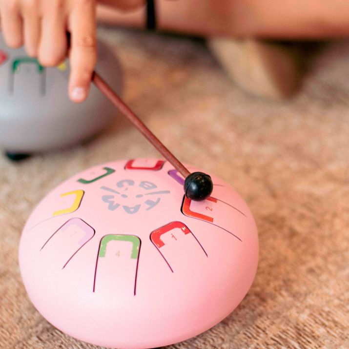 Tambor baby Tambú Pinky Winky con lengüetas