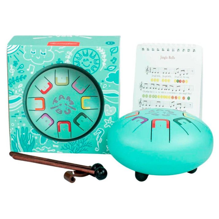 Tambor baby Tambú Teal Peal con lengüetas