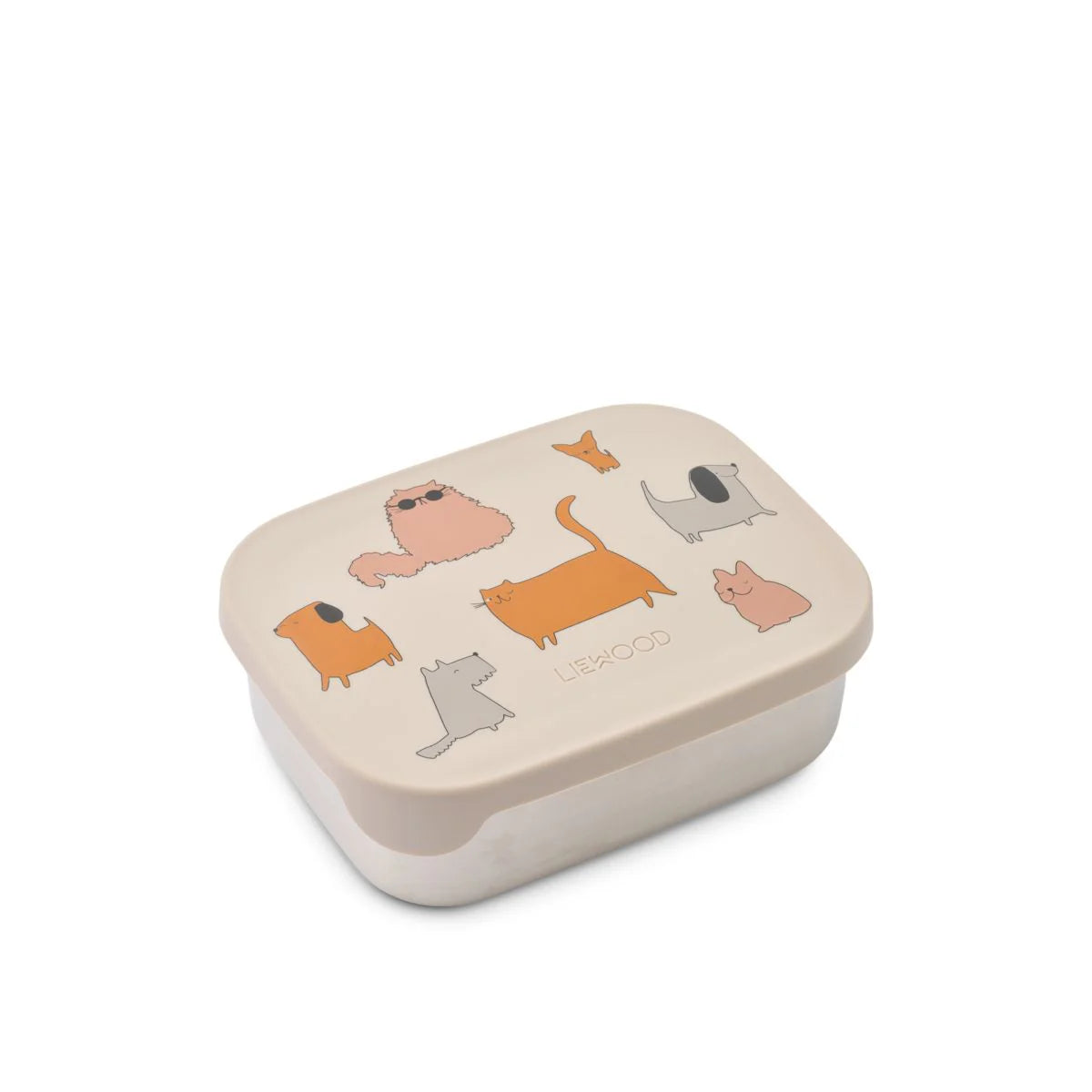 Tupper Fiambrera acero Arthur Cats and Dogs de Liewood