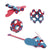 Clixo Itsy Flamingo & Turquesa 18 piezas