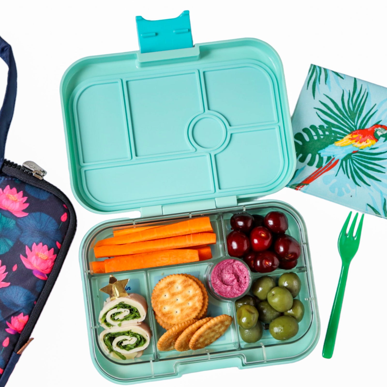 Fiambrera Yumbox Original Paris Aqua 6