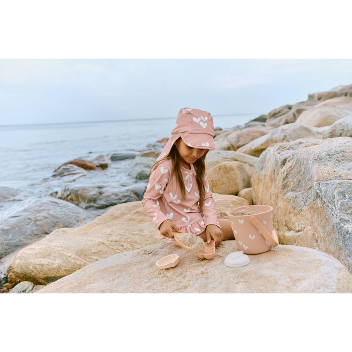 Set de playa Gilma Sweethearts rosa Liewood