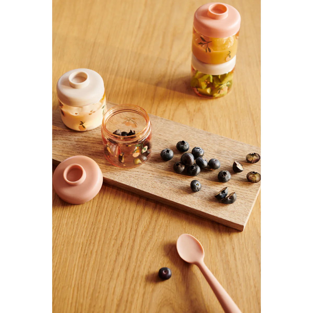 Pack 4 Contenedores de alimentos Dominique All together Liewood