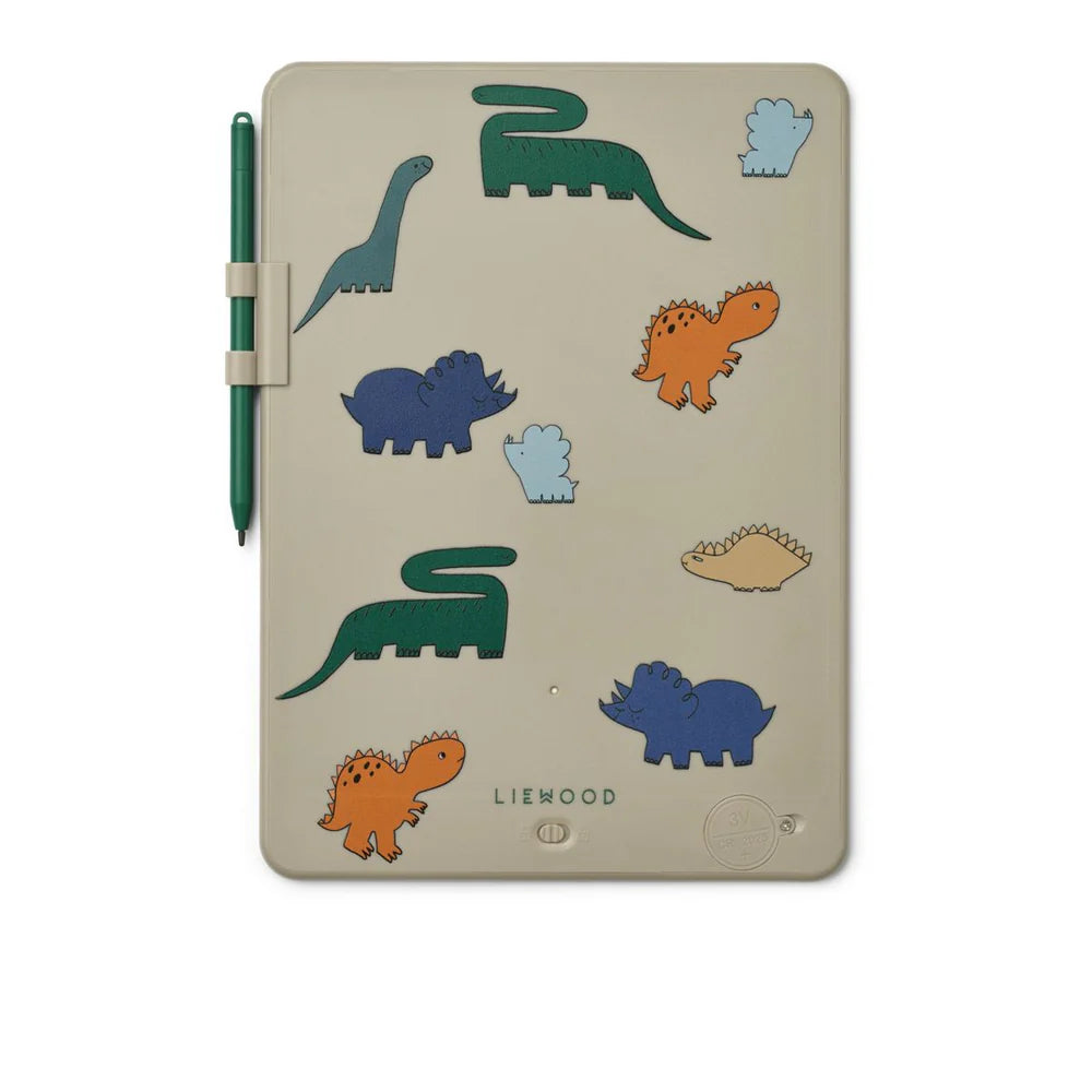 Pizarra mágica LCD Zora 10" Dinosaurios Liewood