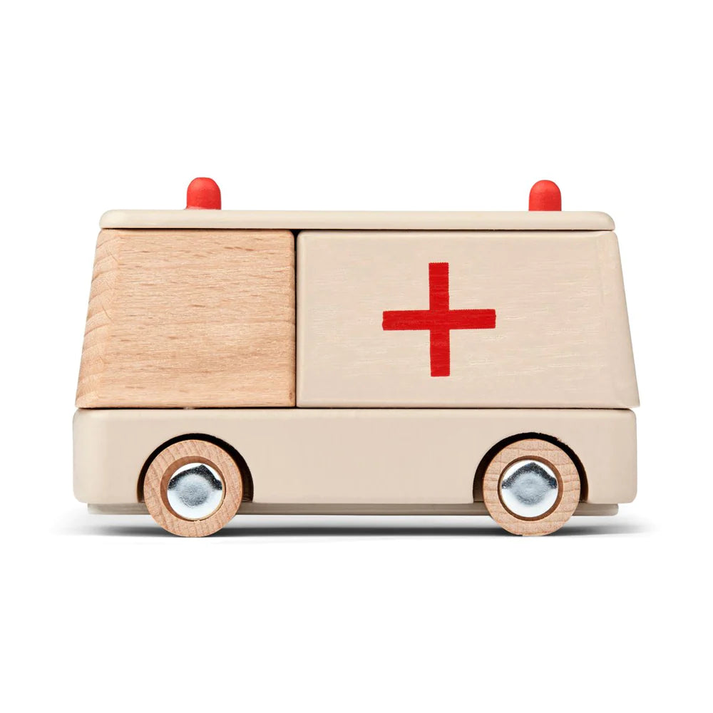 Ambulancia de madera de Liewood