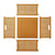Caja de Almacenamiento Dirch M Golden Liewood