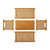 Caja de Almacenamiento Dirch S Golden Liewood