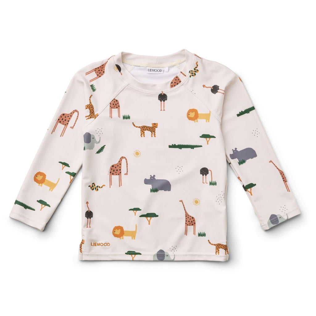 Camiseta protección solar  Noah - Safari Liewood