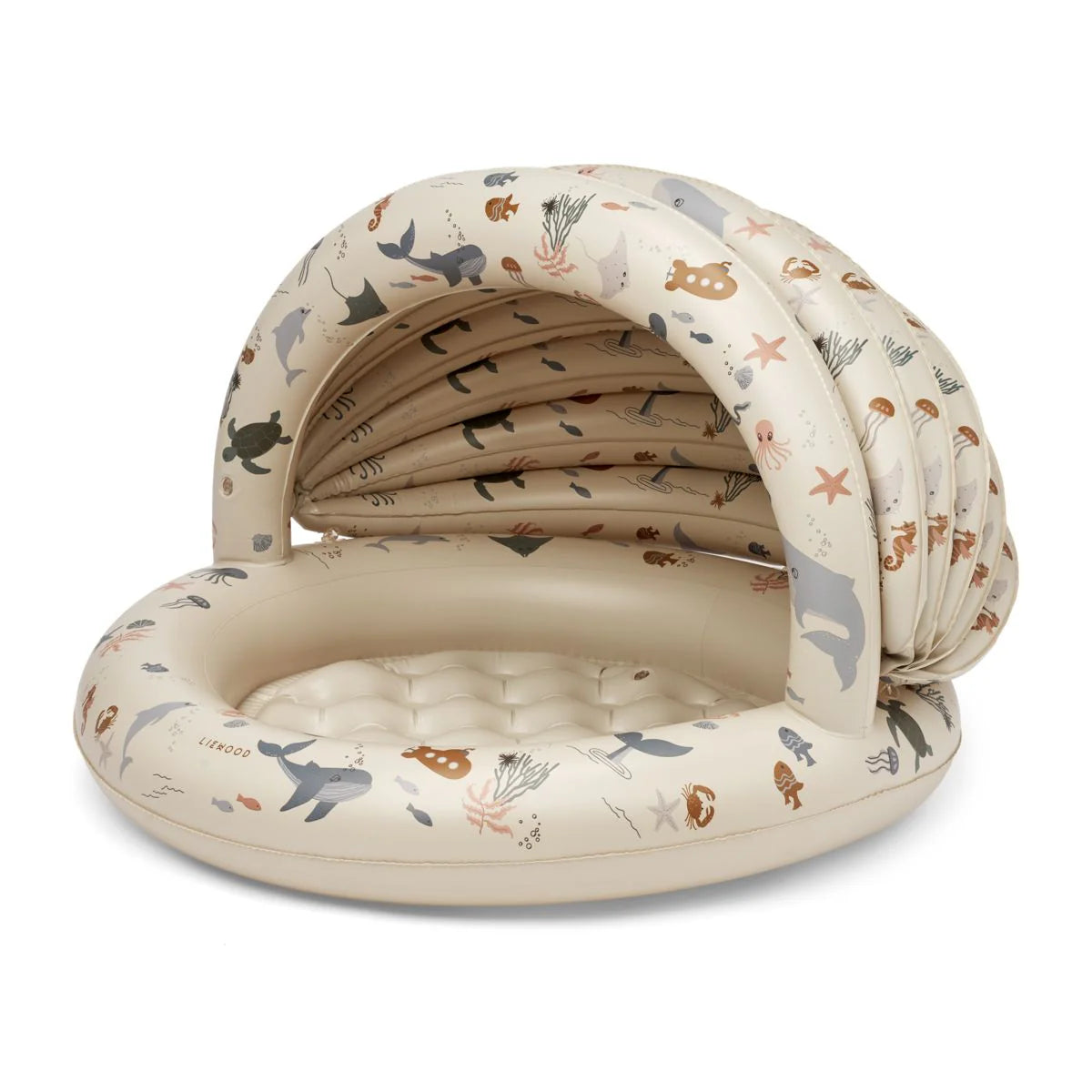 Piscina Infantil Hadleia Criaturas marinas con sombra Liewood