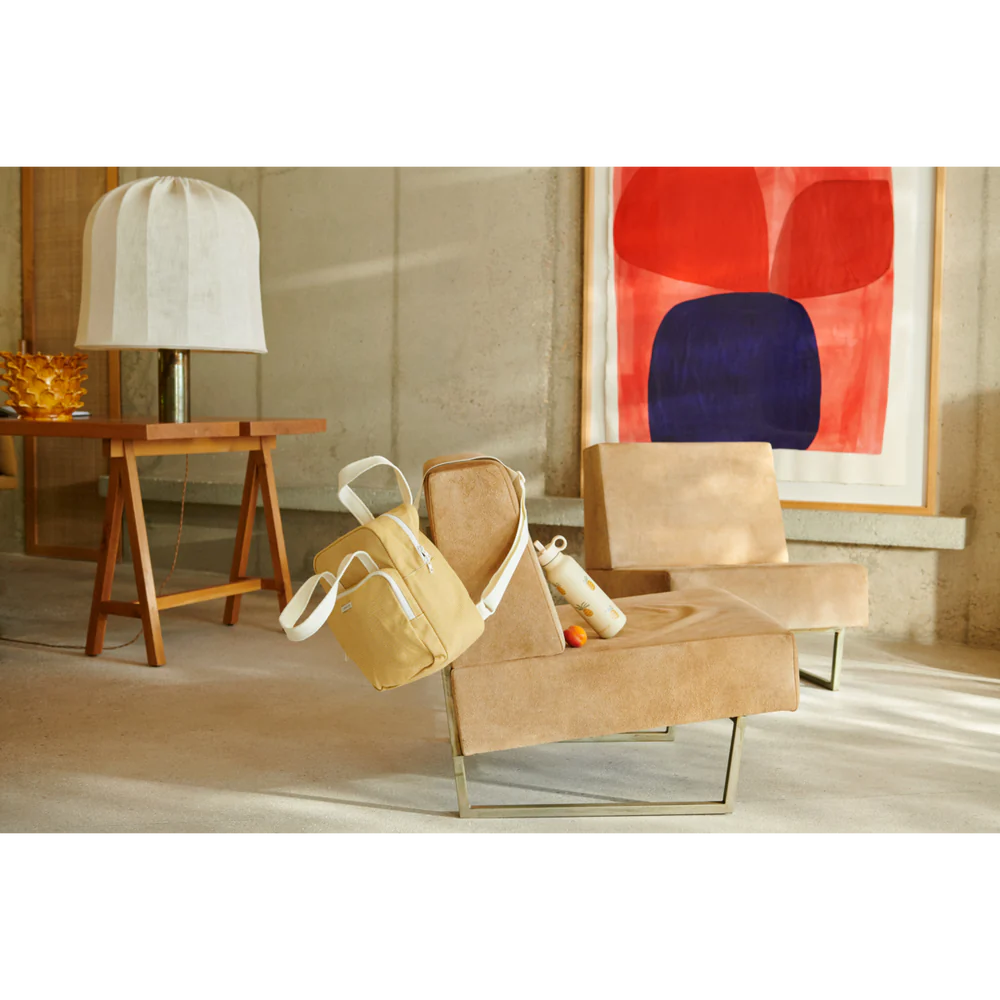 Mochila Elsa yellow stripe Liewood