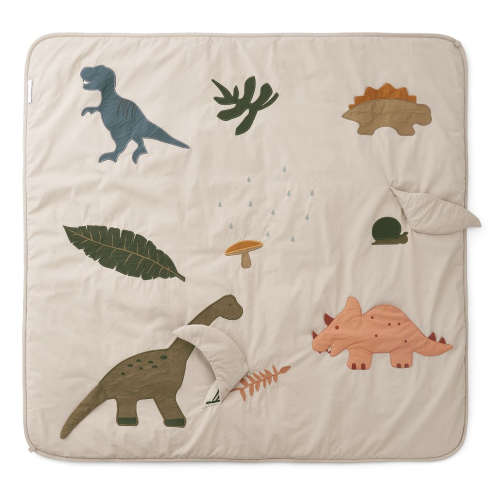 Manta de actividades Glenn - Dino Sandy mix Liewood