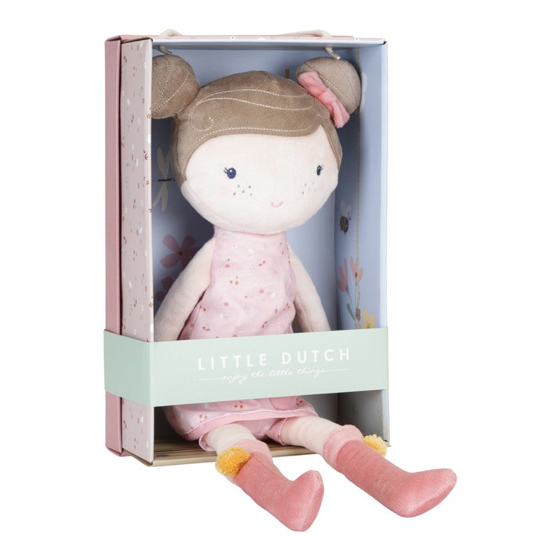 Rosa Muñeca blandita Grande Little Dutch