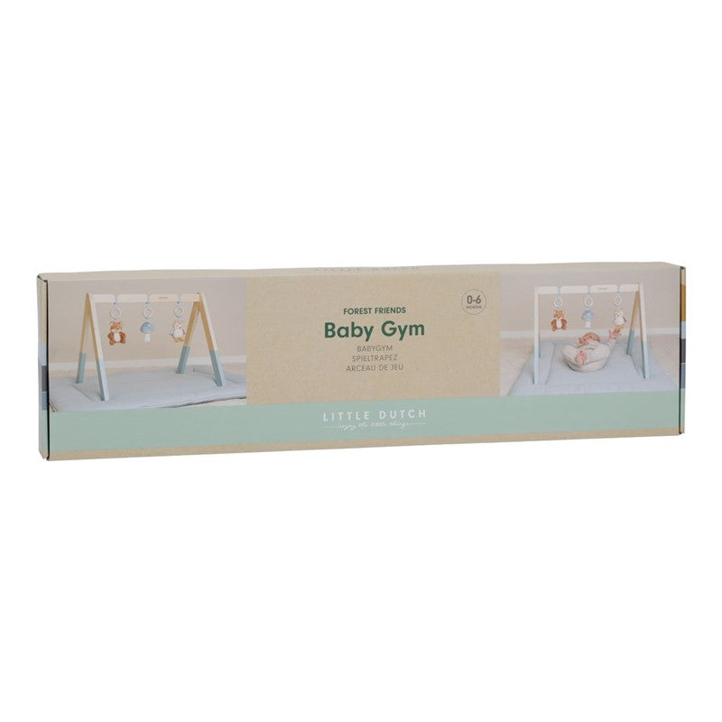 Gimnasio de madera Forest Friends Little Dutch