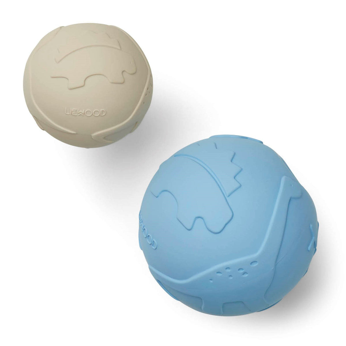 Set de 2 pelotas sensoriales Thea / azul Dino Liewood