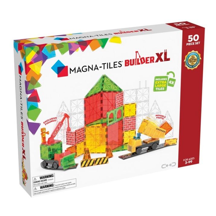 Magna-Tiles Builder XL 50 piezas
