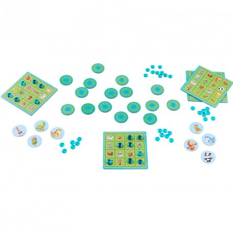 Dragón Chispas Bingo de la suerte- HABA