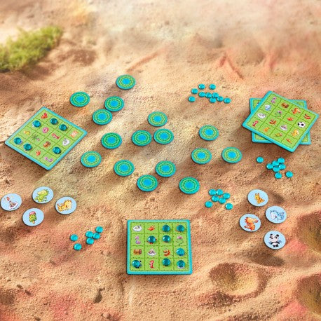 Dragón Chispas Bingo de la suerte- HABA