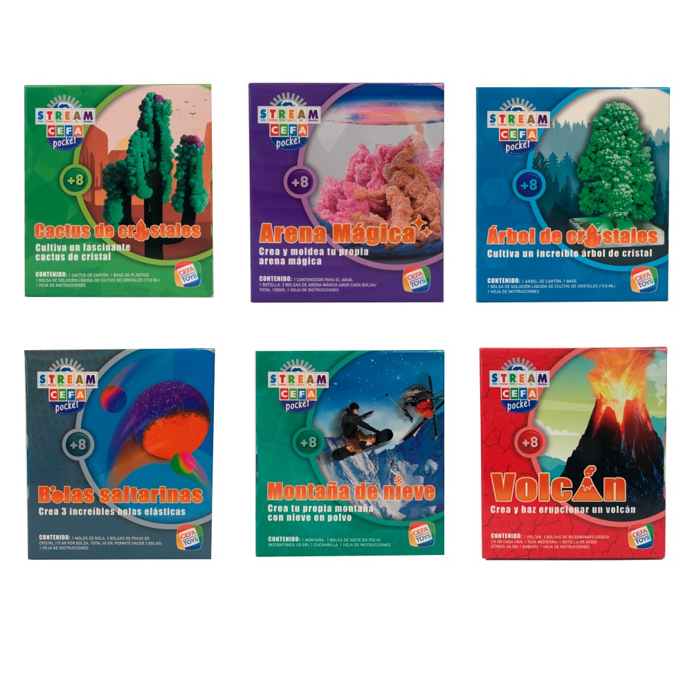 Experimentos Ciencia de Bolsillo Cefa