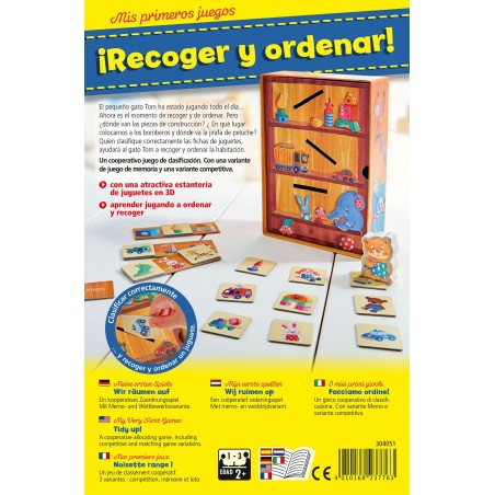 Mis primeros juegos: ¡Recoger y ordenar! - HABA