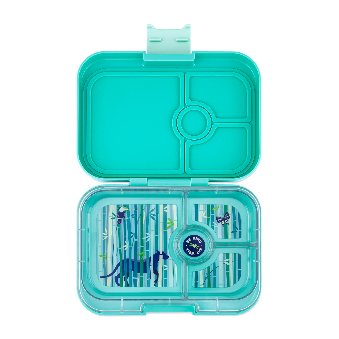Fiambrera Yumbox Panino Tropical aqua Pantera 4