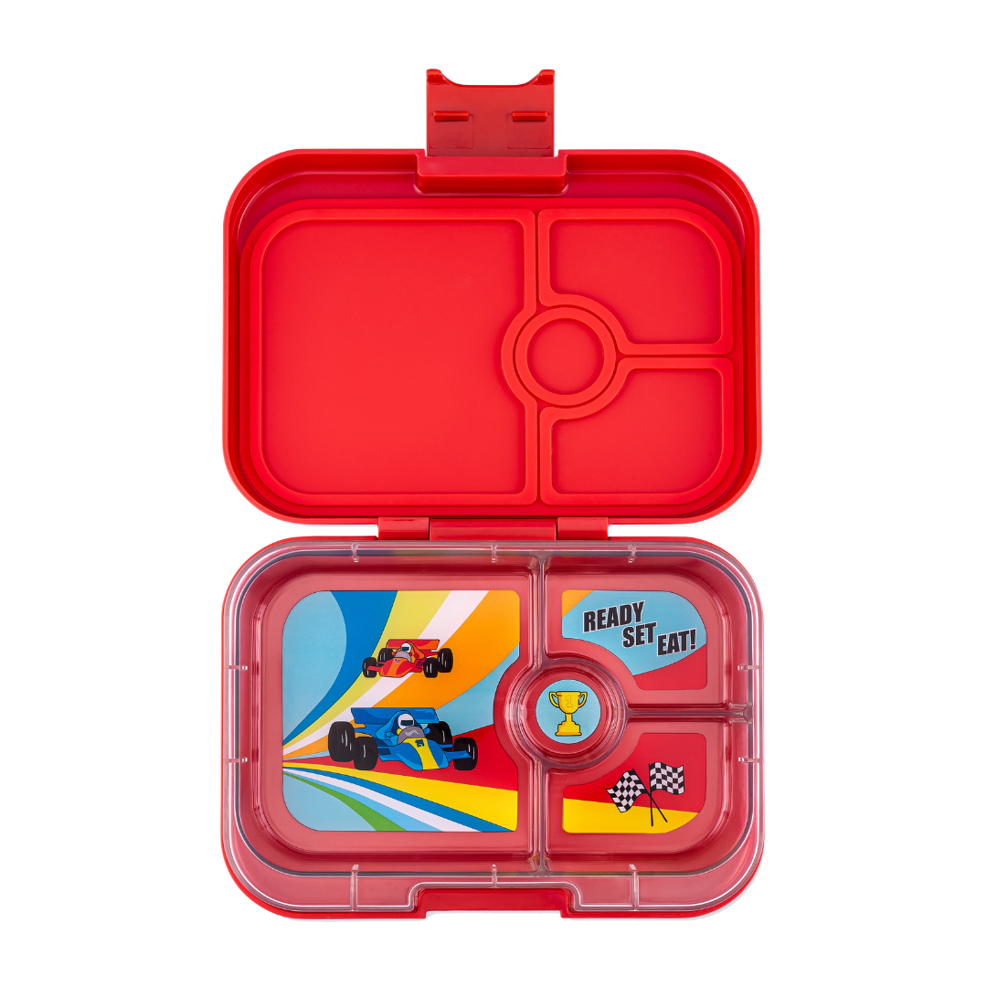 Fiambrera Yumbox Panino Roja Carreras 4