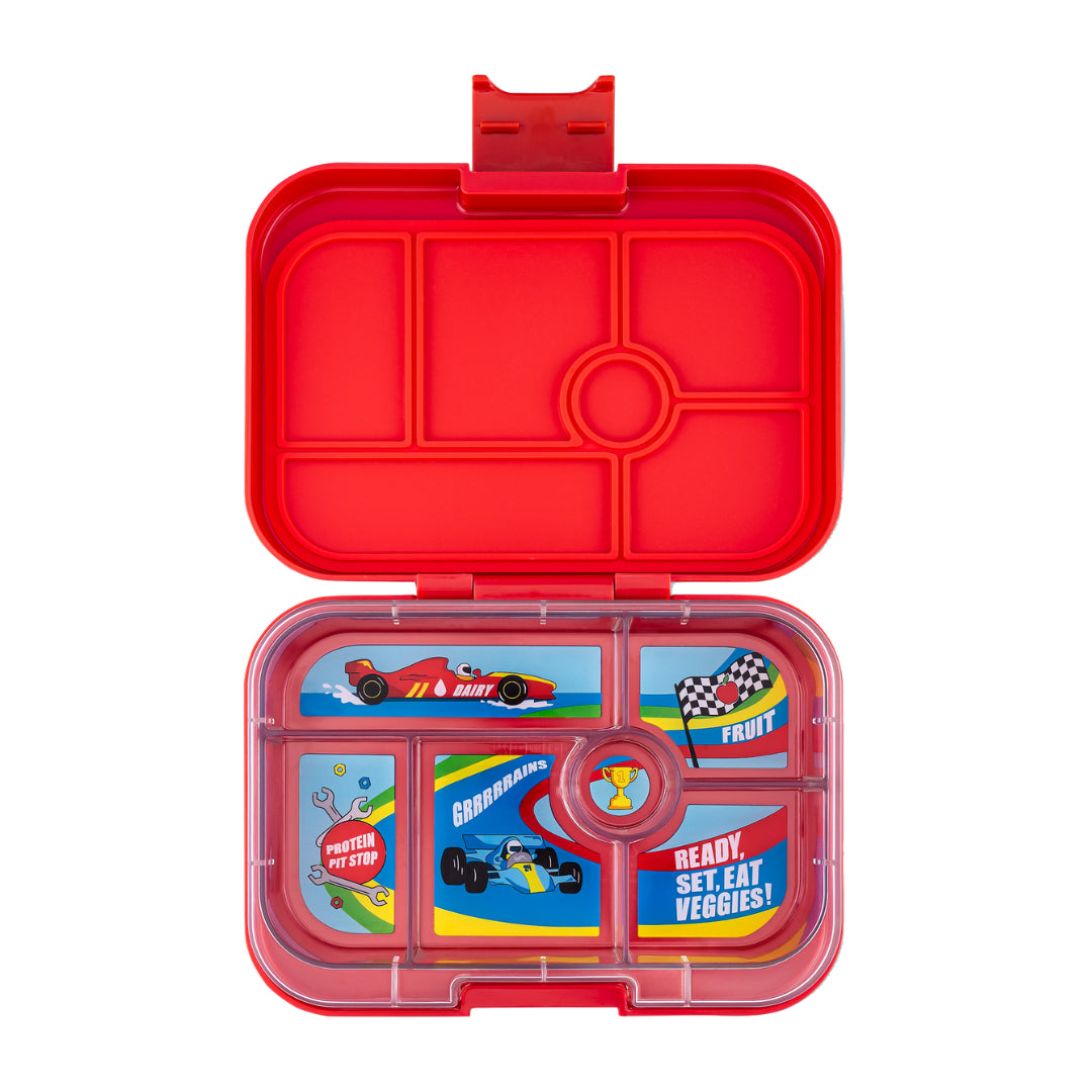 Fiambrera Yumbox Original Carreras Roja 6