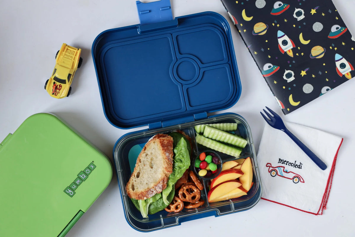 Fiambrera Yumbox Panino Azul Carreras 4