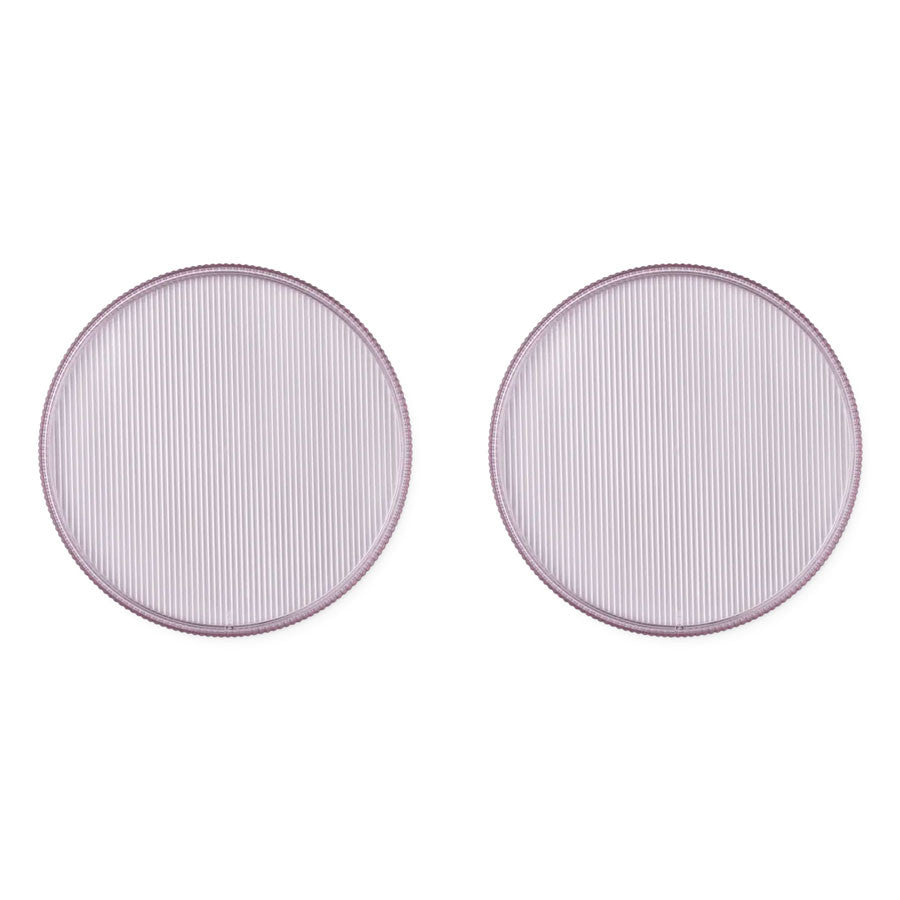 Set de 2 platos johs Lilac Liewood