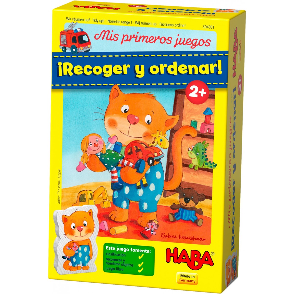 Mis primeros juegos: ¡Recoger y ordenar! - HABA