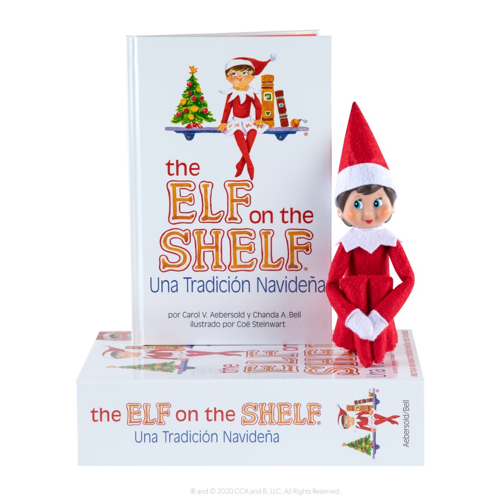 Elfa y Cuento Chica The Elf on the Shelf