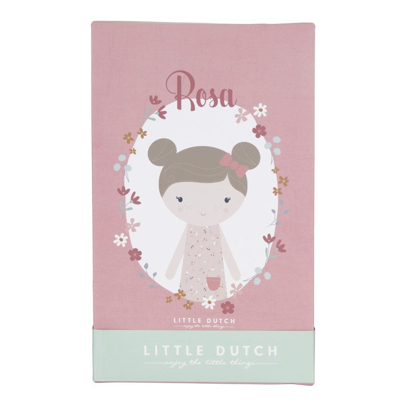 Rosa Muñeca blandita Grande Little Dutch