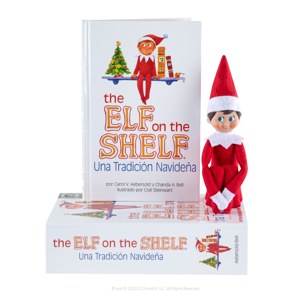 Elfo y Cuento Chico The Elf on the Shelf