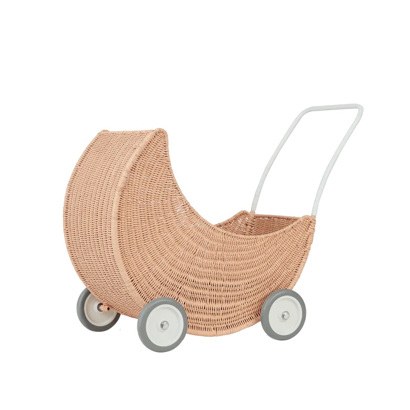 Carrito Moon ratán Rosa Olli Ella