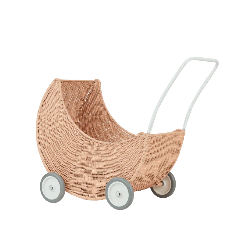 Carrito Moon ratán Rosa Olli Ella
