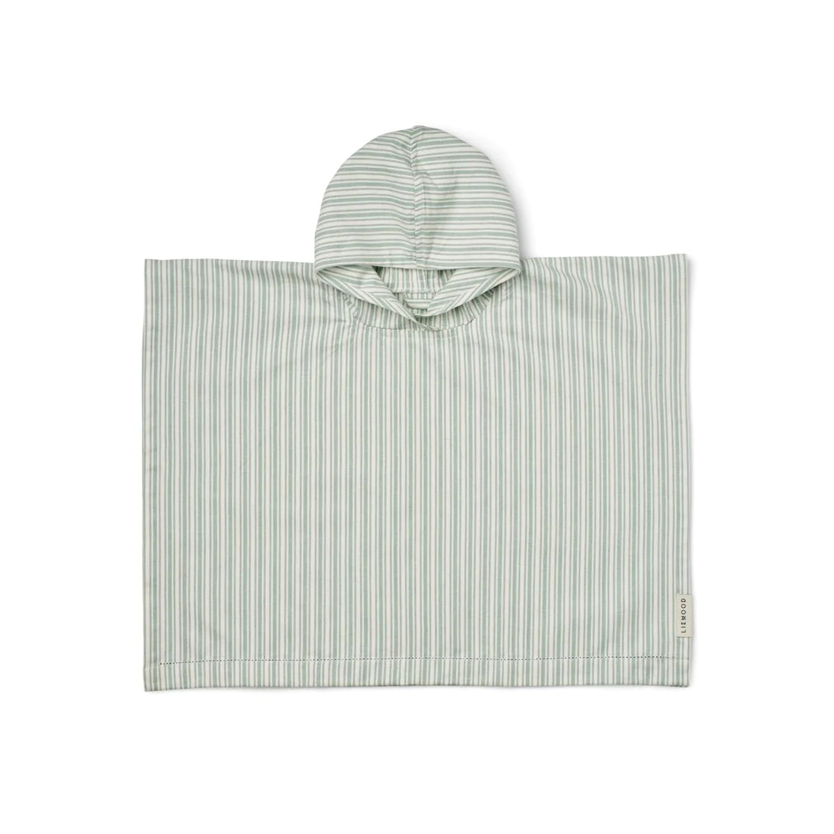 Poncho de playa Roomie azul Liewood