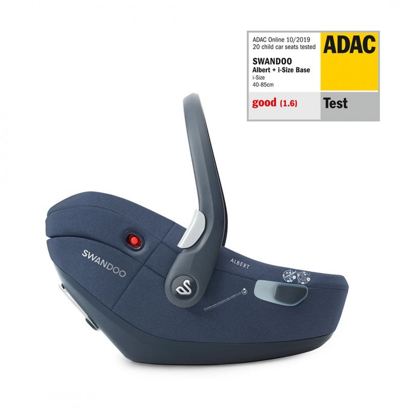 Swandoo Silla de coche Grupo 0+ i-Size Albert blueberry