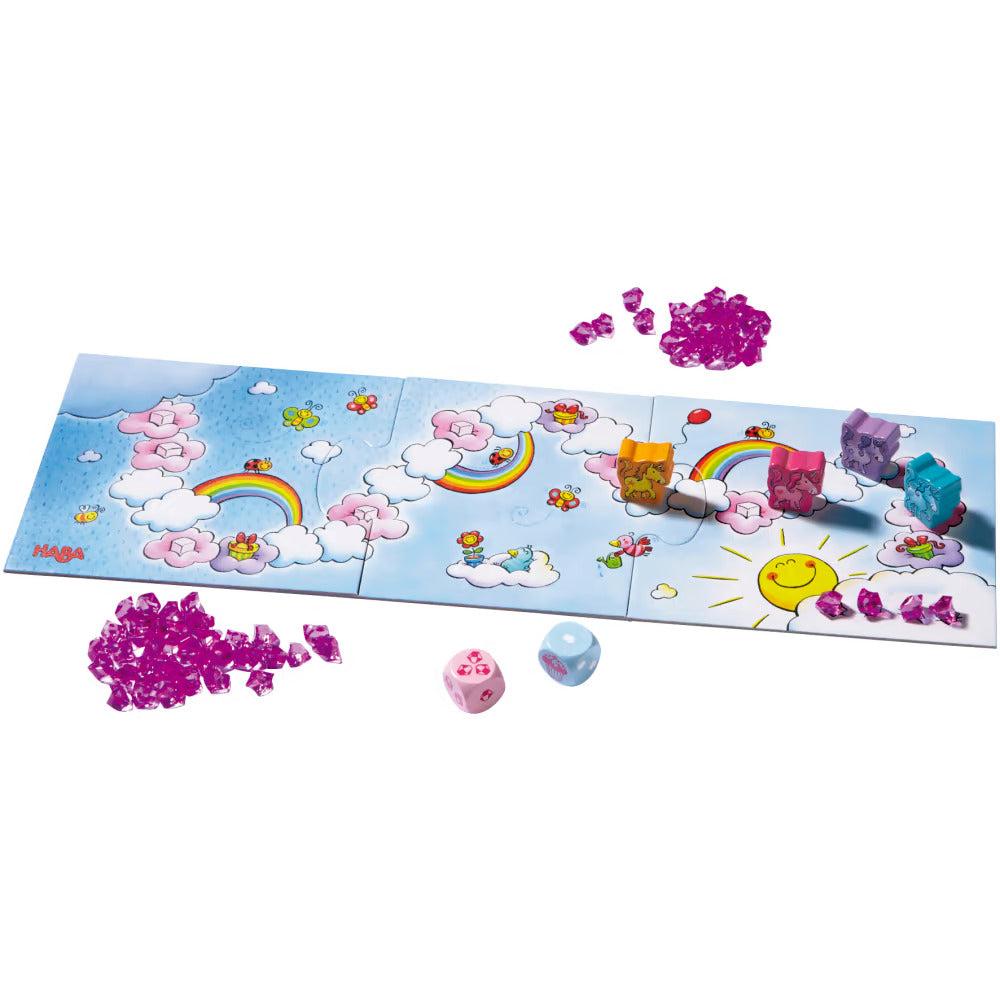Unicornio destello El tesoro de las nubes - HABA