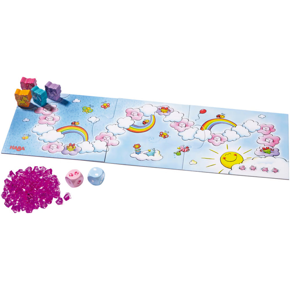 Unicornio destello El tesoro de las nubes - HABA