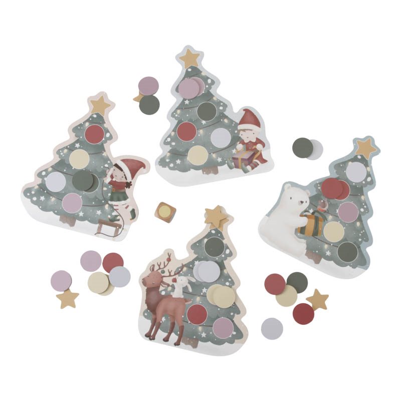 Juego árbol de Navidad FSC Little Dutch