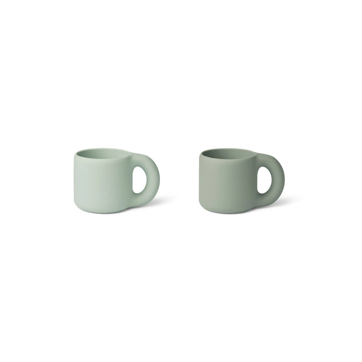 Pack de 2 vasos taza Kylie Mint de Liewood