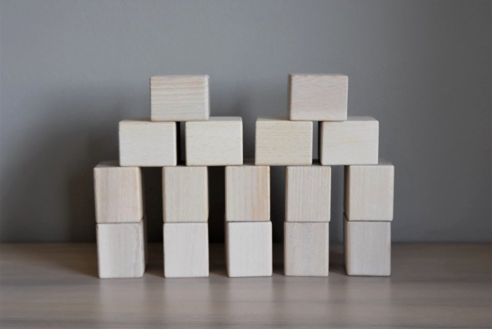 Bloques Just Blocks bebé 16 piezas