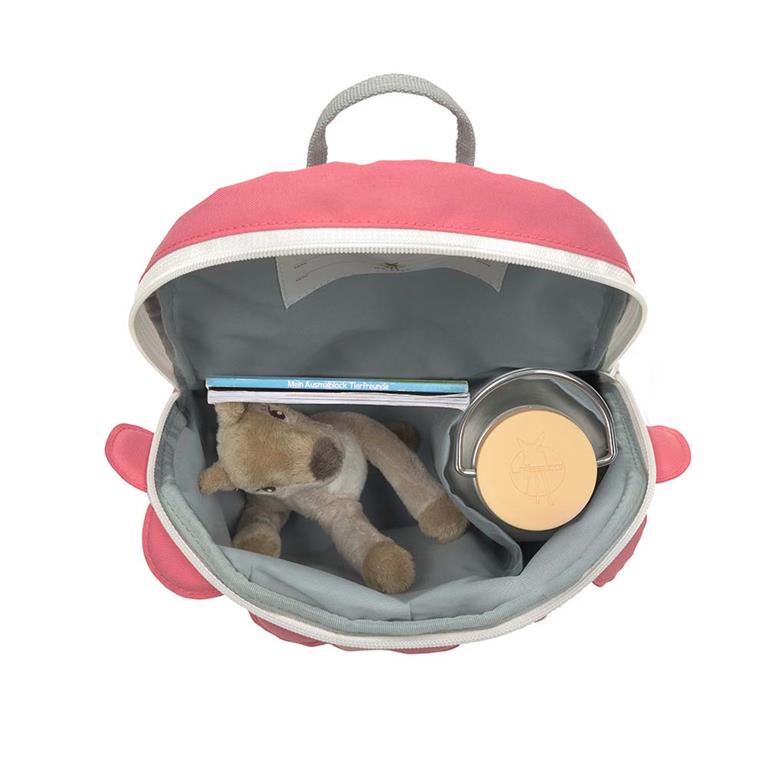 Mochila Tiny Backpack Dino Rosa de LÄSSIG