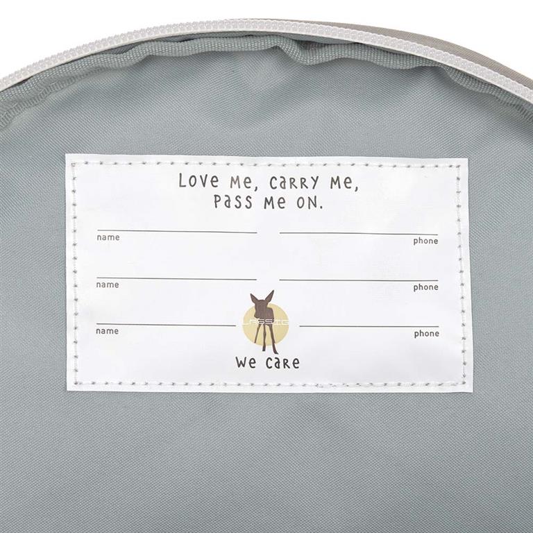 Mochila Tiny Backpack Dino Rosa de LÄSSIG