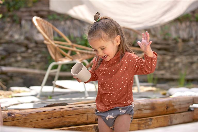 Bañador braguita pañal niño Tigre de Lassig