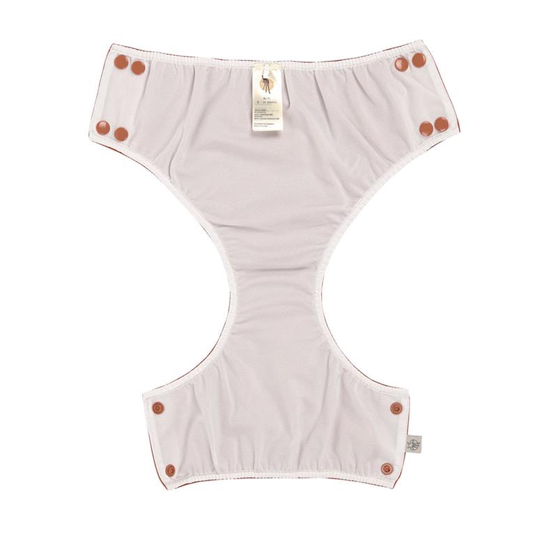 Bañador braguita pañal botones Rust de Lassig