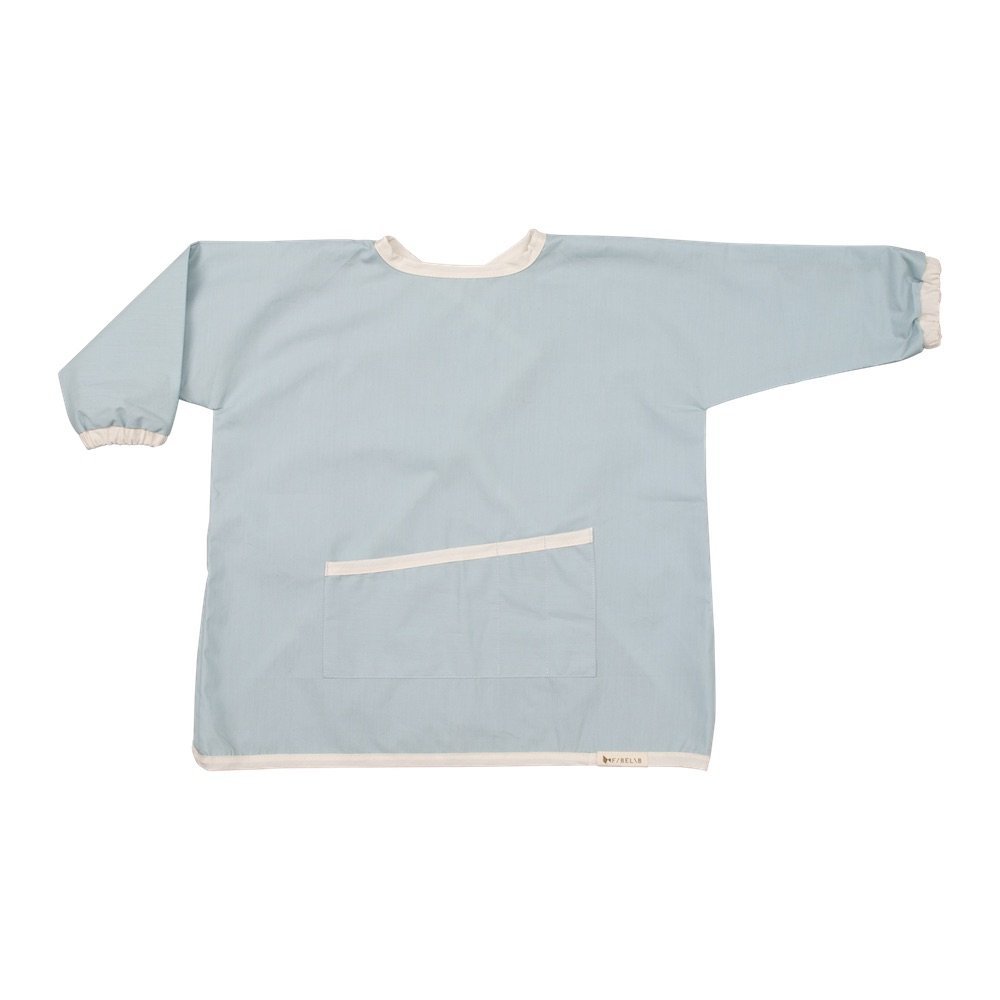 Babi infantil Fabelab Azul niebla \ Bata escolar