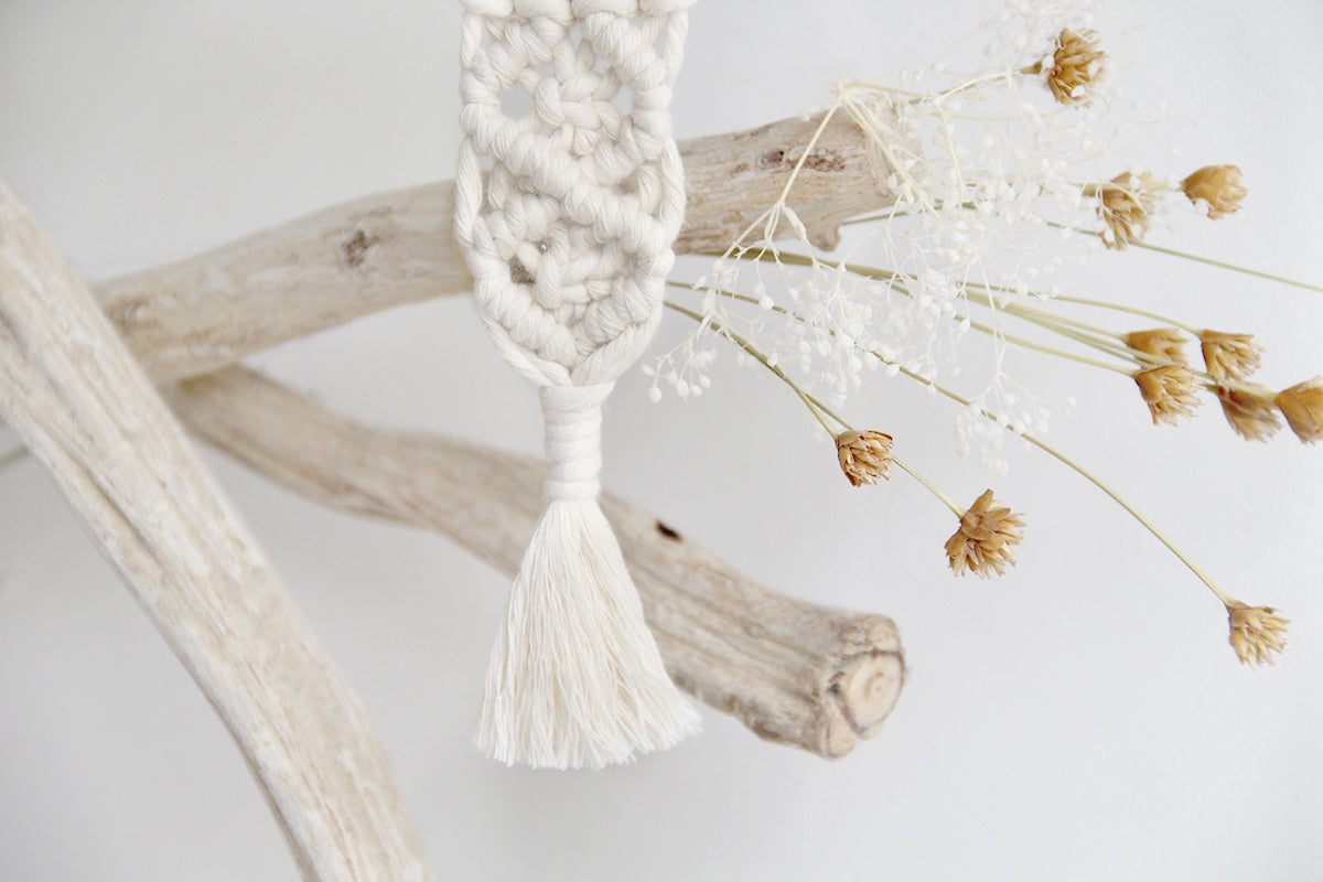 Mordedor Sia macramé natural  MrsErtha