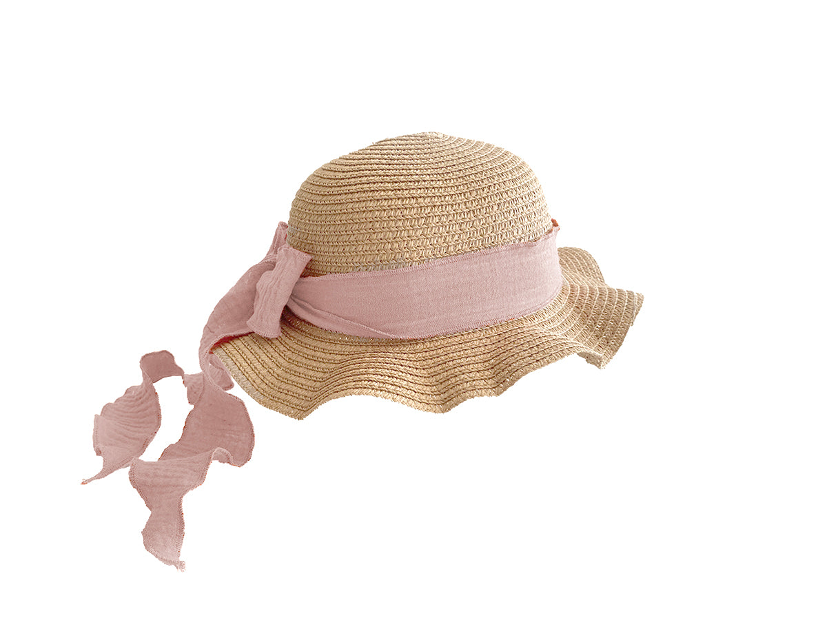Sombrero infantil Brook Blush+ Ivory MrsErtha