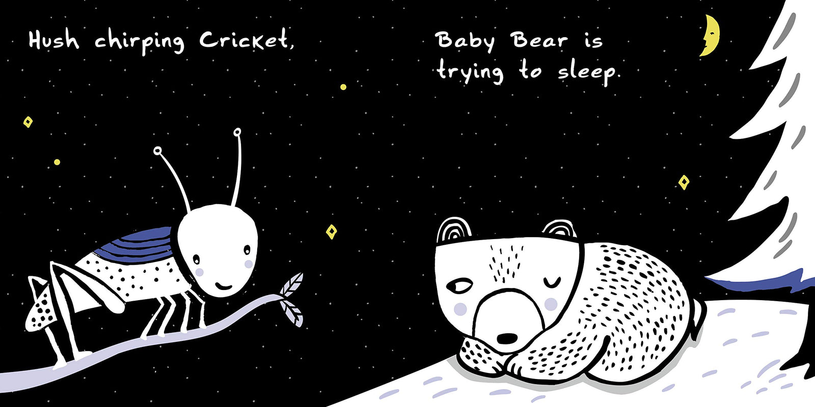 Libro con sonidos – Hush… Little Bear is Sleeping de Wee Gallery