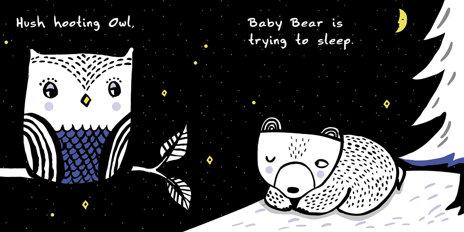 Libro con sonidos – Hush… Little Bear is Sleeping de Wee Gallery